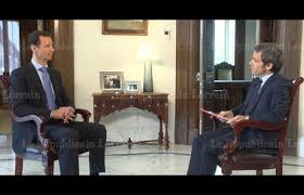 Interview de Bachar el Assad par David Pujadas